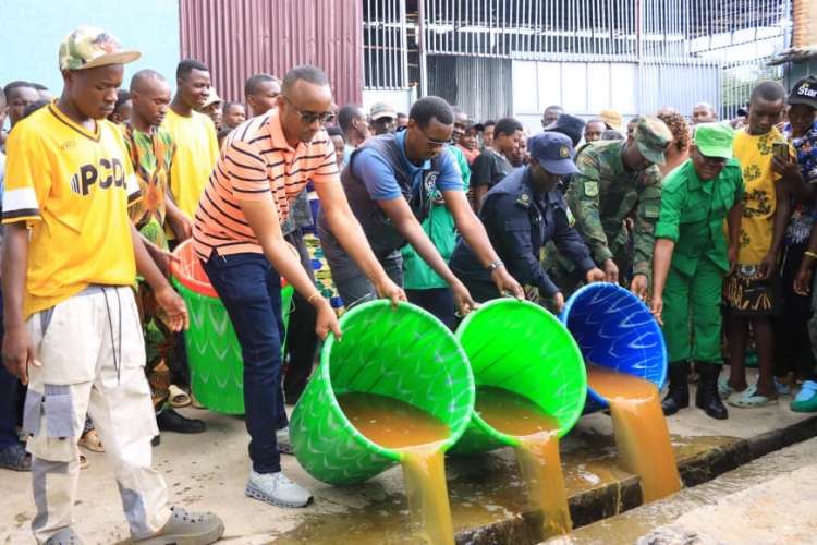 Bugesera: Hamenwe inzoga litiro ibihumbi 76 ku bufatanye bw'inzego zibanze n'izishinzwe umutekano