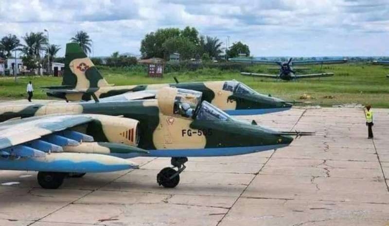 Sukhoi-25 ya FARDC yarashe ibirindiro bya AFC/M23 muri Masisi na Walikale