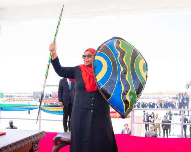 Perezida Suluhu yahishuye ko muri 2025 atigeze yoroherwa n'abigaragambya