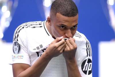 Kylian Mbappe yakiriwe muri Real Madrid mu birori bidasanzwe - Amafoto