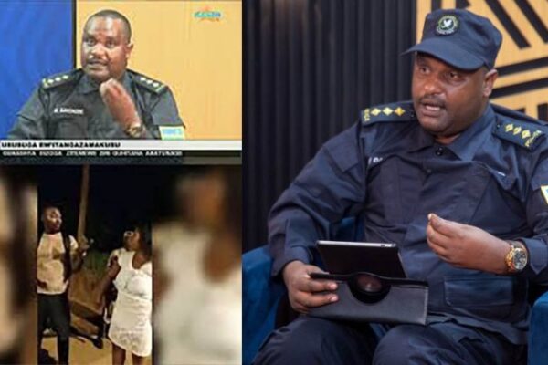 umugore wakubitiye umugabo ku muhanda