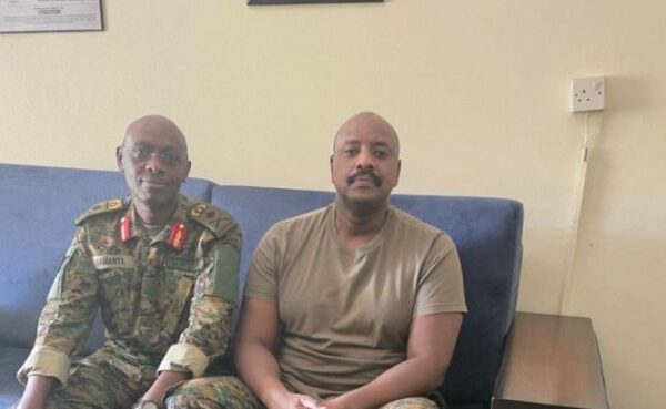 Gen Muhoozi Kainerugaba yafunguye Brig Gen Johnson Namanya