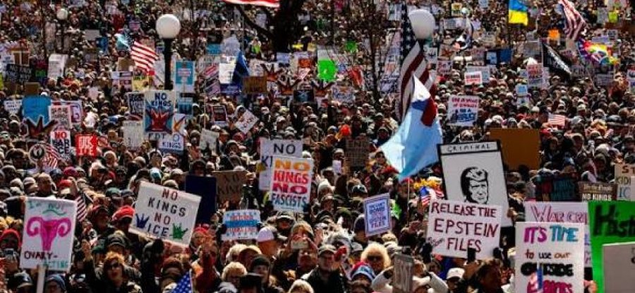 Imyigaragambyo ikomeye yamagana Trump