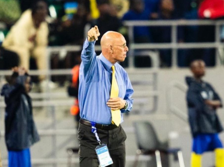 umutoza w'Amavubi ati nta gusubira inyuma