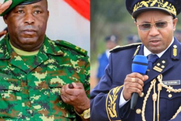 Gen. Bunyoni yarekuwe