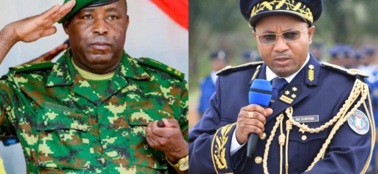 Gen. Bunyoni yarekuwe