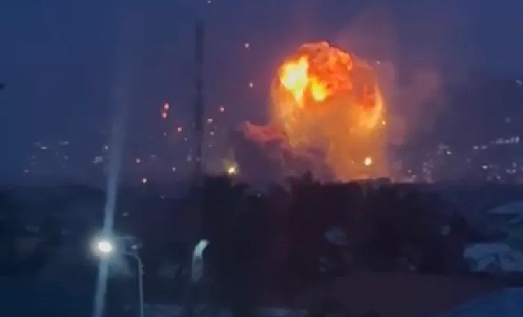 Ububiko bw'intwaro mu burundi bwaturitse