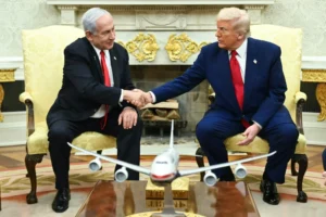 Netanyahu yigiriye i Washington, bamwe bashya ubwoba